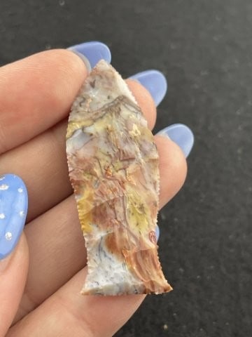 Paleo Point Indian Artifact Arrowhead - 3