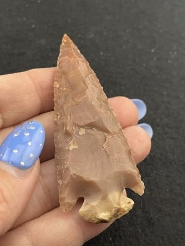 Dovetail Indian Artifact Arrowhead - 3