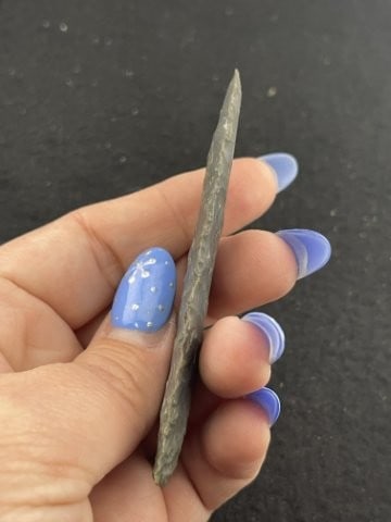 Base Tang Indian Artifact Arrowhead - 4