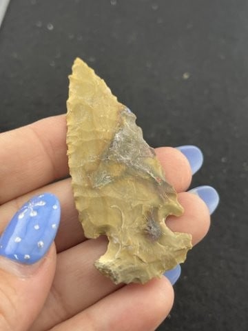 Dovetail Indian Artifact Arrowhead - 3