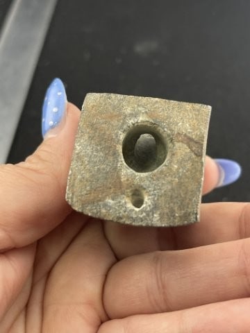 Stone Pipe Indian Artifact Arrowhead - 7