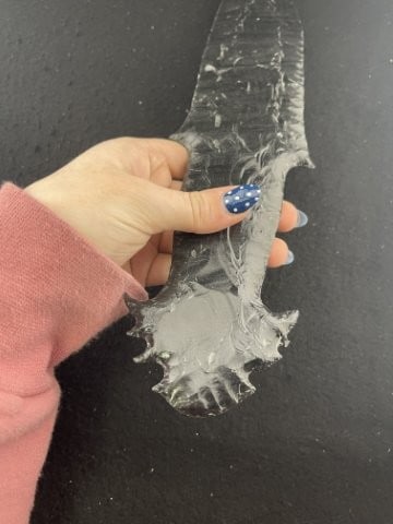 Large Obsidian Dagger Indian Artifact Arrowhead - 4