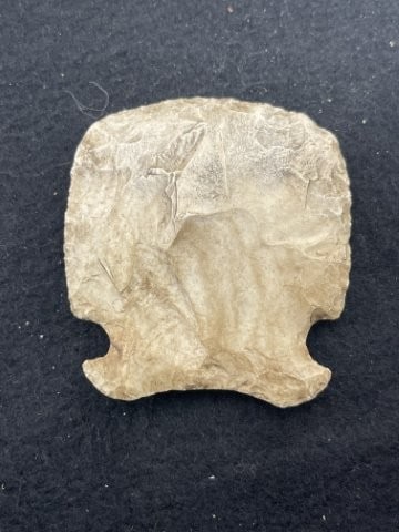 Notched Hoe Indian Artifact Arrowhead - 2
