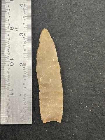 Agate Basin Indian Artifact Arrowhead (1 of 4)