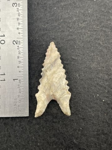 Dalton Indian Artifact Arrowhead (1 of 3)