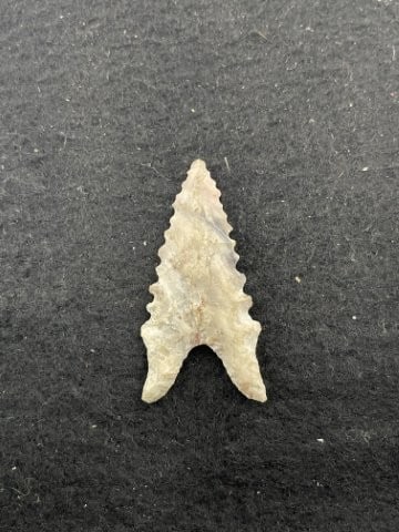 Dalton Indian Artifact Arrowhead - 2
