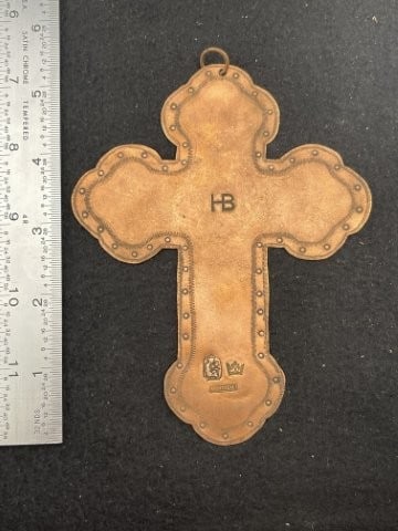 Hudson Bay Cross Pendant Indian Artifact Arrowhead (1 of 7)