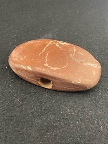 Red Stone Bannerstone Indian Artifact Arrowhead: KEY WORDS: INDIAN ARTIFACT ARTIFACTS ARROWHEAD ARROWHEADS NATIVE AMERICAN MISSISSIPPIAN QUAPAW CADDO POTTERY COINS MORGAN DOLLAR PEACE DOLLAR SILVER COINS. All coins have been Sigma tested for authent