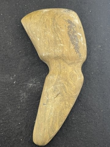 Hammerstone Indian Artifact Arrowhead - 2