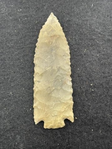 Base Tang Indian Artifact Arrowhead - 2