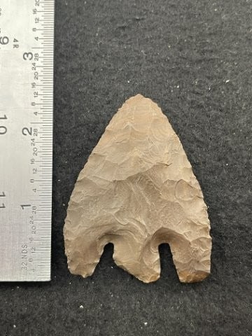 Calf Creek Indian Artifact Arrowhead (1 of 3)