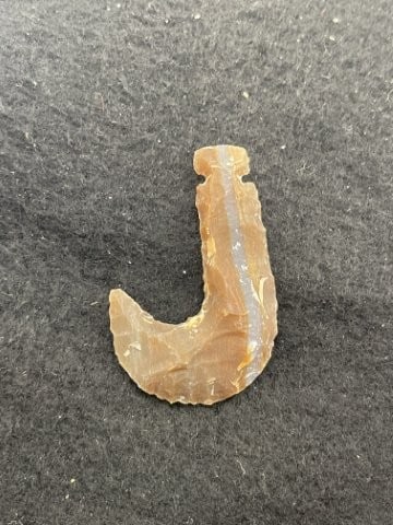 Flint Hook Indian Artifact Arrowhead - 2