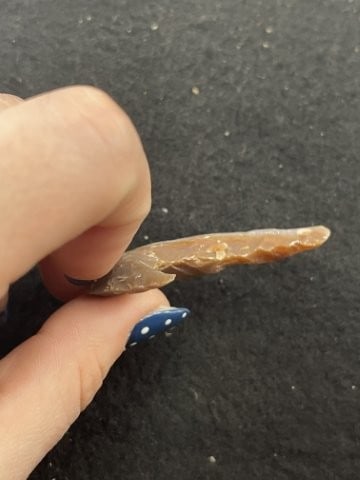 Flint Hook Indian Artifact Arrowhead - 3