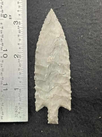 Stemmed Point Indian Artifact Arrowhead (1 of 3)