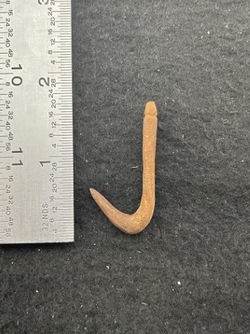 Bone Hook Indian Artifact Arrowhead: KEY WORDS: INDIAN ARTIFACT ARTIFACTS ARROWHEAD ARROWHEADS NATIVE AMERICAN MISSISSIPPIAN QUAPAW CADDO POTTERY COINS MORGAN DOLLAR PEACE DOLLAR SILVER COINS. All coins have been Sigma tested for authent