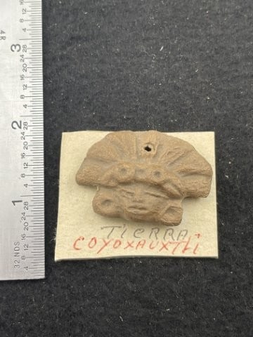 Pre-Columbian Human Effigy Indian Artifact Arrowhead (1 of 4)