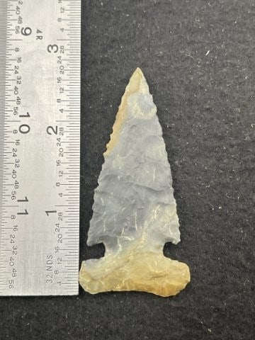Side Notch Indian Artifact Arrowhead (1 of 3)
