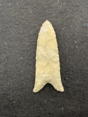 Dalton Indian Artifact Arrowhead - 2