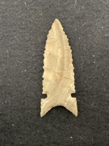 Graham Cave Indian Artifact Arrowhead - 2