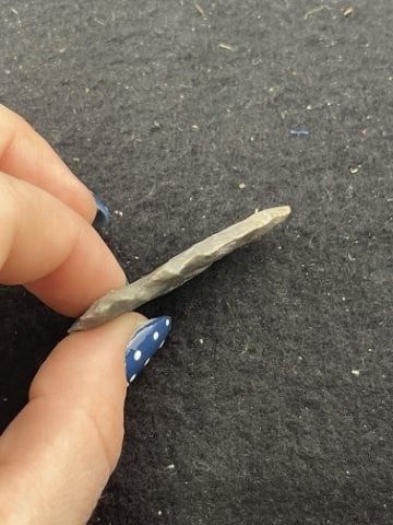 Thebes Indian Artifact Arrowhead - 3