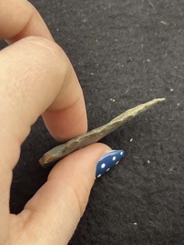 Side Notch Indian Artifact Arrowhead - 3