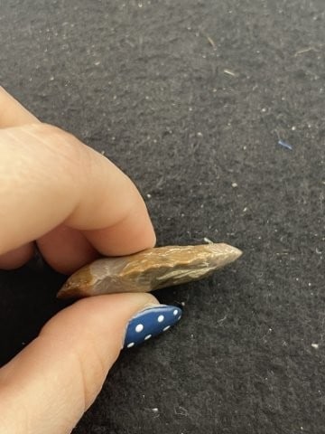 Dovetail Indian Artifact Arrowhead - 3