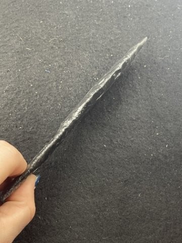 Obsidian Dagger Indian Artifact Arrowhead - 3