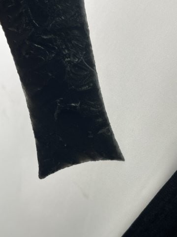 Obsidian Dagger Indian Artifact Arrowhead - 4