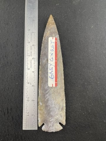 Grey Ghost Indian Artifact Arrowhead