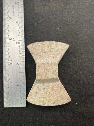 Bannerstone Indian Artifact Arrowhead - 2