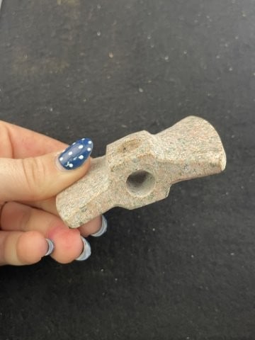 Bannerstone Indian Artifact Arrowhead - 5