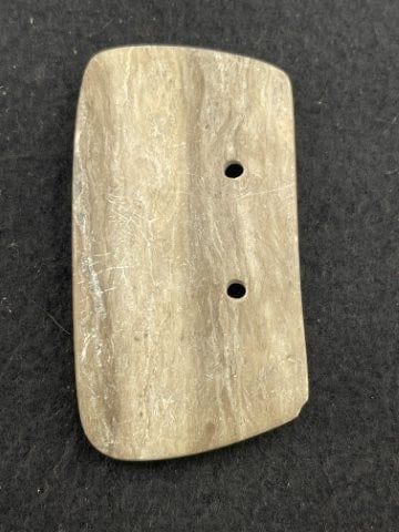 Gorget Indian Artifact Arrowhead - 2