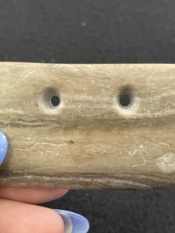 Gorget Indian Artifact Arrowhead - 3