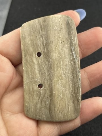 Gorget Indian Artifact Arrowhead - 4