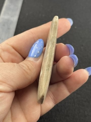 Gorget Indian Artifact Arrowhead - 5