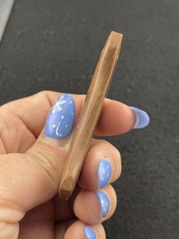 Small Gorget Indian Artifact Arrowhead - 4