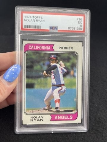 1974 Topps Nolan Ryan Baseball Card (1 of 2)