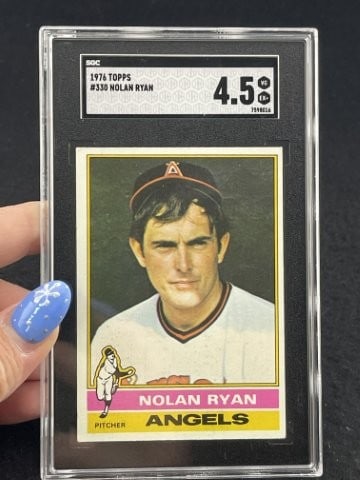 1976 Topps Nolan Ryan Baseball Card: KEY WORDS: INDIAN ARTIFACT ARTIFACTS ARROWHEAD ARROWHEADS NATIVE AMERICAN MISSISSIPPIAN QUAPAW CADDO POTTERY COINS MORGAN DOLLAR PEACE DOLLAR SILVER COINS. All coins have been Sigma tested for authent