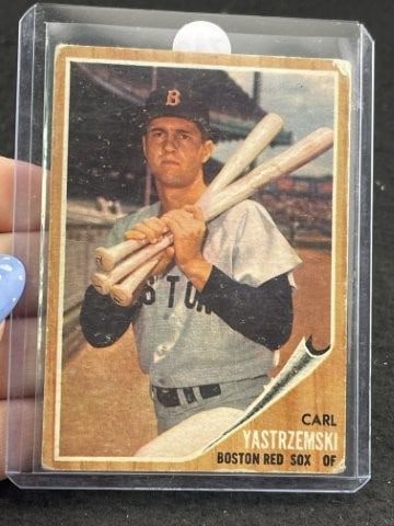 Topps Carl Yastrzemski Baseball Card (1 of 2)