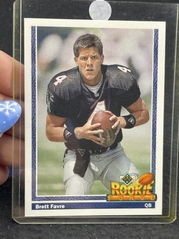 Brett Favre Football Card (1 of 2)