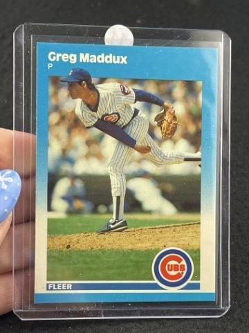 Fleer Greg Maddux Baseball Card (1 of 2)