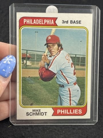 1974 Topps Mike Schmidt Baseball Card (1 of 2)
