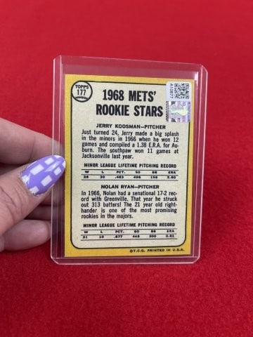 Nolan Ryan Hand signed Authentic Autograph - 2