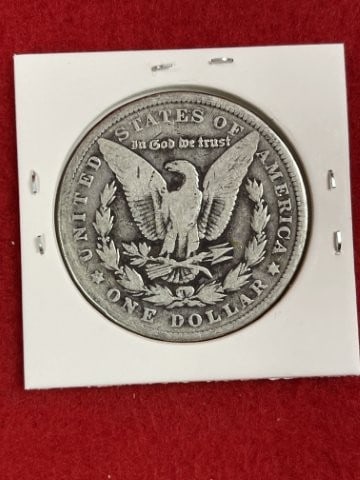 1902 Morgan Silver Dollar Coin - 2