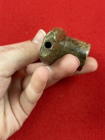 Stone Pipe Indian Artifact Arrowhead - 7