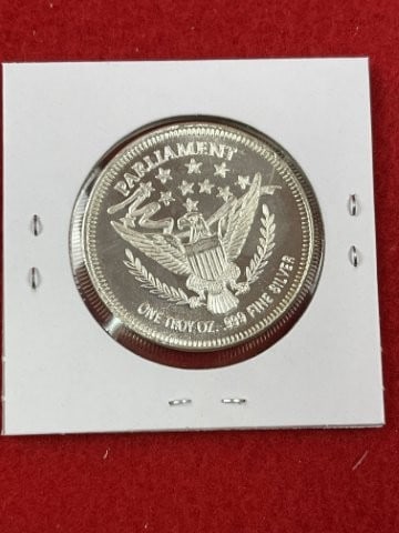 1 Ounce .999 Fine Silver Coin - 2