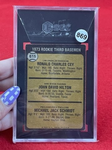 1973 Topps Mike Schmidt Baseball Card - 2