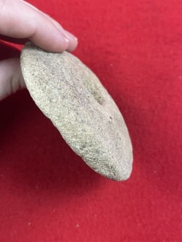 Discoidal Indian Artifact Arrowhead - 3