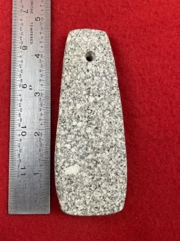 Pendant Indian Artifact Arrowhead: KEY WORDS: INDIAN ARTIFACT ARTIFACTS ARROWHEAD ARROWHEADS NATIVE AMERICAN MISSISSIPPIAN QUAPAW CADDO POTTERY COINS MORGAN DOLLAR PEACE DOLLAR SILVER COINS. All coins have been Sigma tested for authent