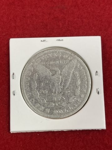 1880 Morgan Silver Dollar Coin - 2